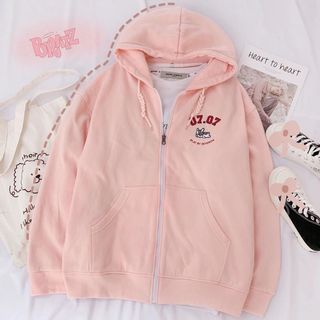 Áo khoác thun nỉ ngoại thêu 07.07 đẹp