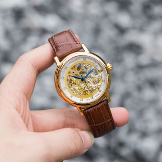 Đồng hồ nam Pagini - Bát mã tài lộc, Full box sang trọng