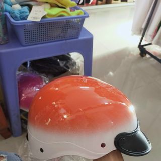 NÓN BẢO HIỂM 2 MÀU LOẠI TRƠN