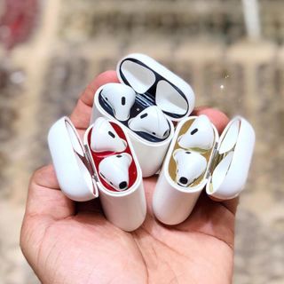 AIRPODS 1 2 3 PRO Skin Miếng Dán Kim Loại Bảo Vệ Hộp sạc Tai Nghe Bluetooth Airpod Tính Năng Chống Bụi Bẩn giá sỉ