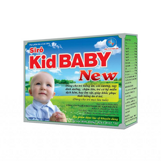 Siro Kid Baby New ( 20ống x 10ml )- Date mới - Chiết khấu cao