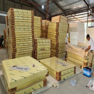 Nệm cao su non Thắng Lợi kích thước 1m8x2mx10cm