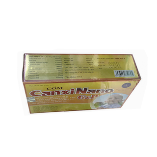 Cốm Canxi Nano G&P (5 túi x 3g) - Date mới - Chiết khấu cao