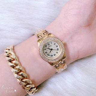 Đồng hồ nữ mini full đá RO.LEX