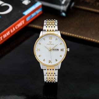 Đồng Hồ Nam Pagini Đính Đá- Dây Đúc - Full Box Sang Trọng