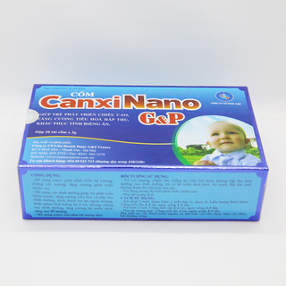 Cốm Canxi Nano G&P (20 túi x 3g) - Date mới - Chiết khấu cao