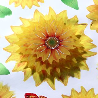 Decal 3D Nổi - Hoa Hướng Dương