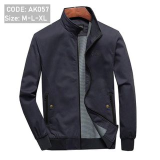 Áo khoác kaki nam 2 lớp