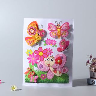 Decal 3D Nổi - Bướm