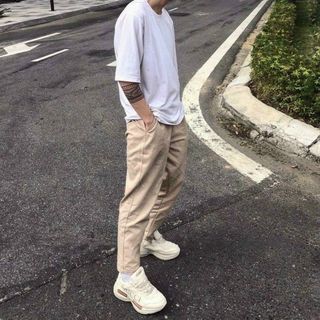 Quần baggy kaki nam/nữ