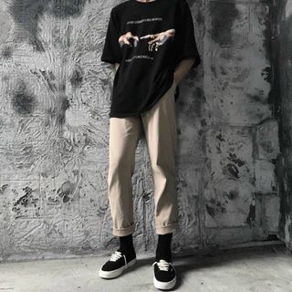 Quần baggy kaki nam/nữ