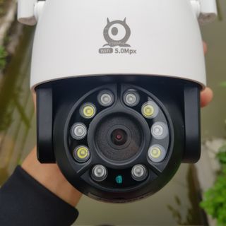 Camera wifi V380 5mpx 1440p siêu nét, soi đêm có màu