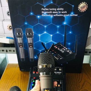 Mixer Yamaha G4 Bluetooth - KÈM 2 MICRO không dây