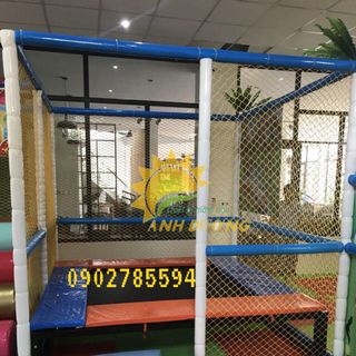 Đệm nhún lò xo cho bé có lưới rẻ đẹp bền