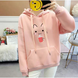 Áo hoodie nỉ Mèo
