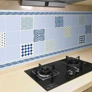 Giấy Dán Bếp Hình Gạch Men 60cm*300cm