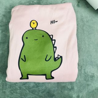 Áo hoodie Khủng Long Freesize HOT TREND 3 màu trắng, xanh dương, hồng