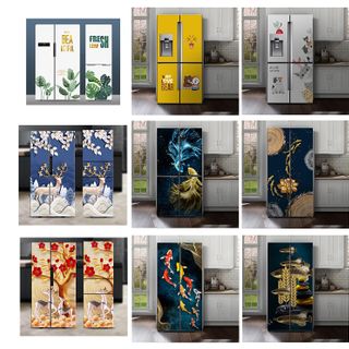 Sỉ - lẻ Decal dán tủ lạnh - chất liệu cao cấp