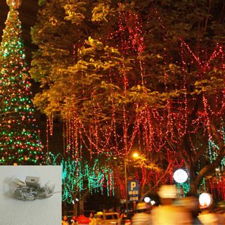 Dây đèn led trang trí chớp tắt loại tốt 5m (màu vàng)