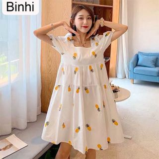 Binhi Đầm váy sỉ baby trái cây trắng siêu xinh cho nàng dạo phố dự tiệc giá sỉ