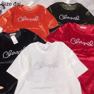 Áo nhung cotton đại70k - thường 65