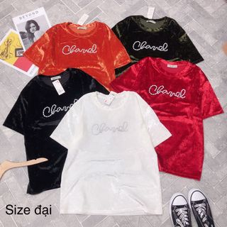 Áo nhung cotton đại70k - thường 65