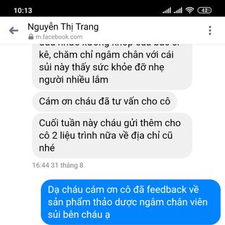 Thảo dược ngâm chân Viên sủi EffeFoot