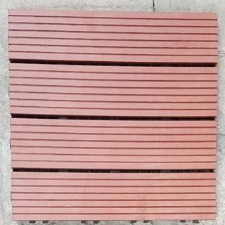 VỈ GỖ NHỰA COMPOSITE MÀU ĐỎ GẠCH