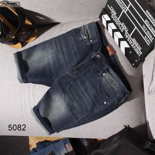 Quần short jean nam 2 túi
