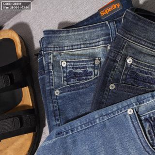 Quần short jean nam 2 túi