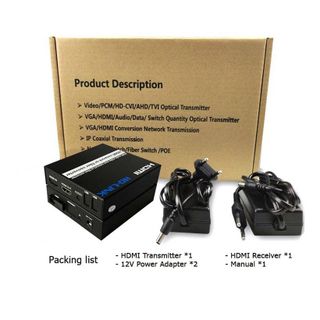 Bộ chuyển đổi hdmi sang quang HL-HDMI-1F-20T/R