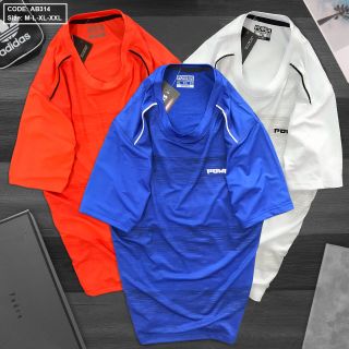 Áo thun nam cổ tròn sport