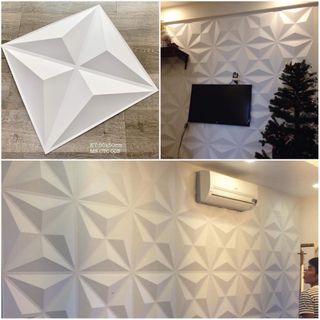 TẤM ỐP TƯỜNG 3D PVC CAO CẤP