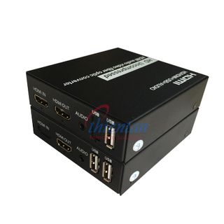 Bộ chuyển đổi hdmi sang quang HL-HDMI-1USB-3G-20TR giá sỉ