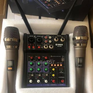 Mixer Livestream Yamaha G4 USB Bluetooth kèm 2 micro - Gia Khang