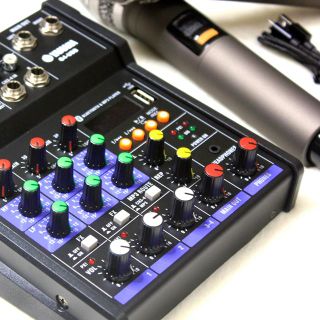 Mixer Livestream Yamaha G4 USB Bluetooth kèm 2 micro - Gia Khang