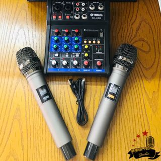 Mixer Livestream Yamaha G4 USB Bluetooth kèm 2 micro - Gia Khang