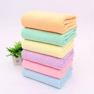 Combo 5 Khăn tắm xuất nhật siêu mềm mịn khổ 70x1,4M siêu mềm. (giao miễn phí HCM-HN-Bình Dương)