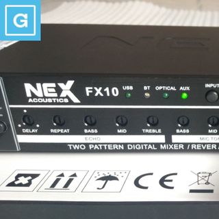 Vang cơ NEX FX10 ( cao cấp phiên bản 2020 ), thiết bị chống hú - Gia Khang Audio