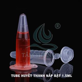 Ống đựng mẫu huyết thanh nắp bật 1,5ml HTM gói 1000 cái