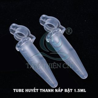 Ống đựng mẫu huyết thanh nắp bật 1,5ml HTM gói 1000 cái