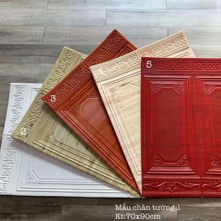 XỐP DÁN CHÂN TƯỜNG CAO CÂP KÍCH THƯỚC 70X90X1CM