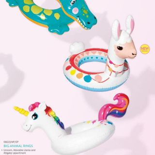 Phao thú hộp intex