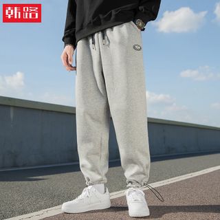 Quần nỉ dây rút chân unisex nam nữ Q055