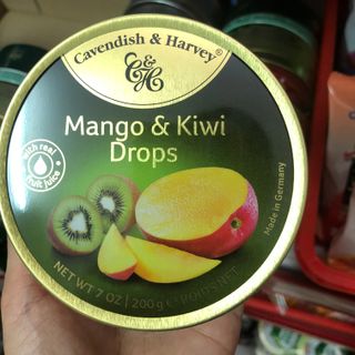 Kẹo trái cây Đức hộp thiếc 200g