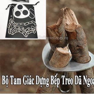 Bộ tam giác dựng bếp treo dã ngoại BB7137 giá sỉ