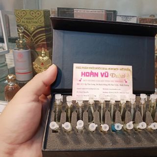 Bộ Test Thử Mùi 20 LoạiTinh Dầu Nước Hoa Cực Thơm (20 ống 1ml) 20ml giá sỉ