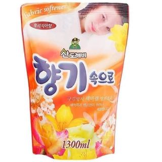 NƯỚC XẢ VẢI ĐẬM ĐẶC HÀN QUỐC DUNG TÍCH 1,3L/1 GÓI