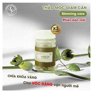 Giảm cân slimming care X3 bao mạnh hộp 30 viên