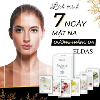 Mặt nạ dưỡng trắng da se khít lông chân lông làm mềm mịn da